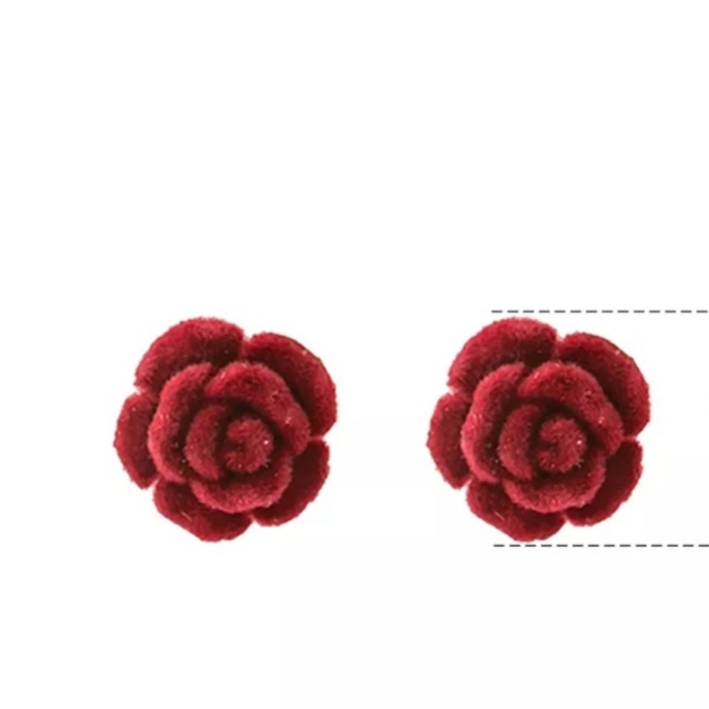 🥳Host Pick🥳 Rose Earrings - Picture 5 of 7